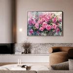 Floral Canvas Wall Art WAD746-F 90 x 60 cm / Stretched on hidden frame
