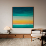 Abstract 748 Canvas Art 60 x 60 cm / Stretched on hidden frame