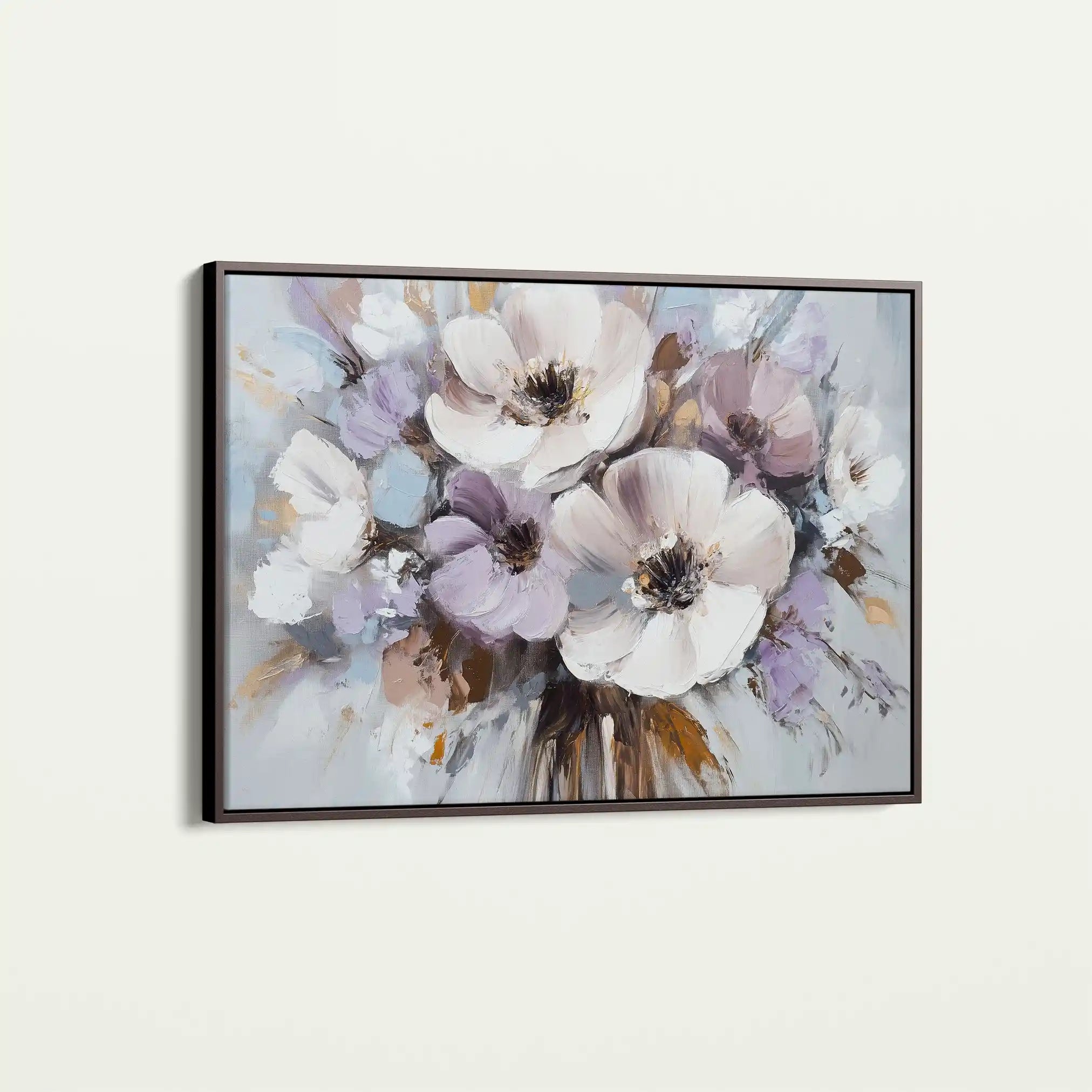 Floral Canvas Wall Art WAD749-F 90 x 60 cm / Stretched on hidden frame