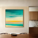 Abstract 750 Canvas Art 60 x 60 cm / Stretched on hidden frame