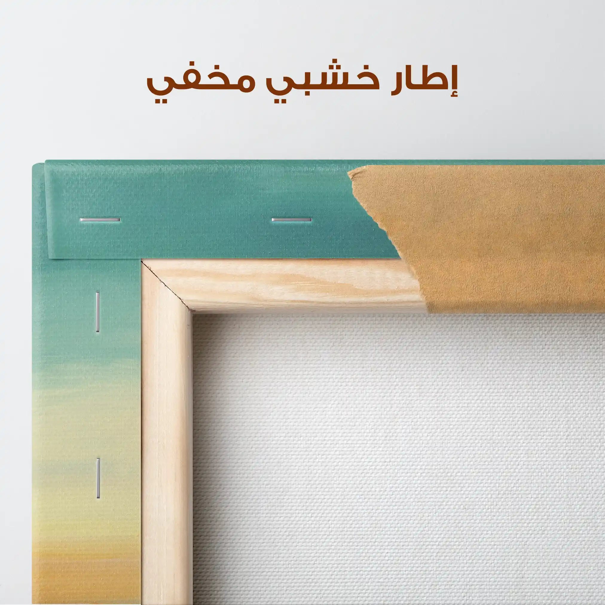 Abstract 750 Canvas Art 60 x 60 cm / Stretched on hidden frame