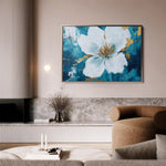 Floral Canvas Wall Art WAD750-F 90 x 60 cm / Stretched on hidden frame