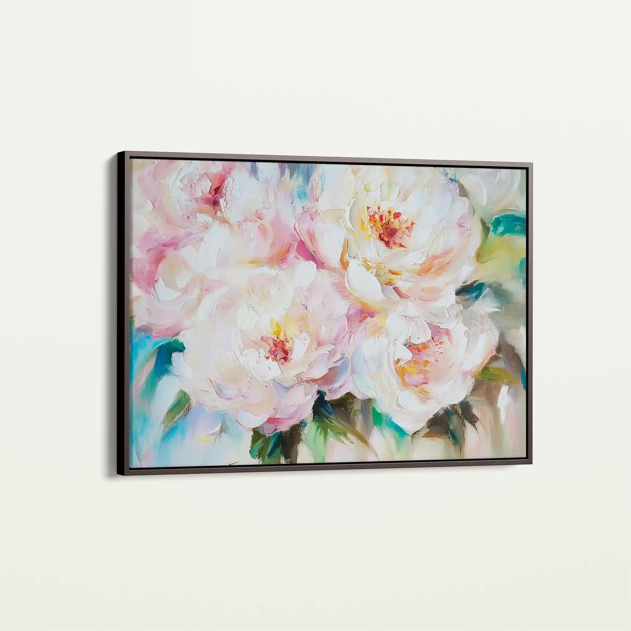 Floral Canvas Wall Art WAD753-F 90 x 60 cm / Stretched on hidden frame
