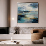 Abstract 754 Canvas Art 60 x 60 cm / Stretched on hidden frame