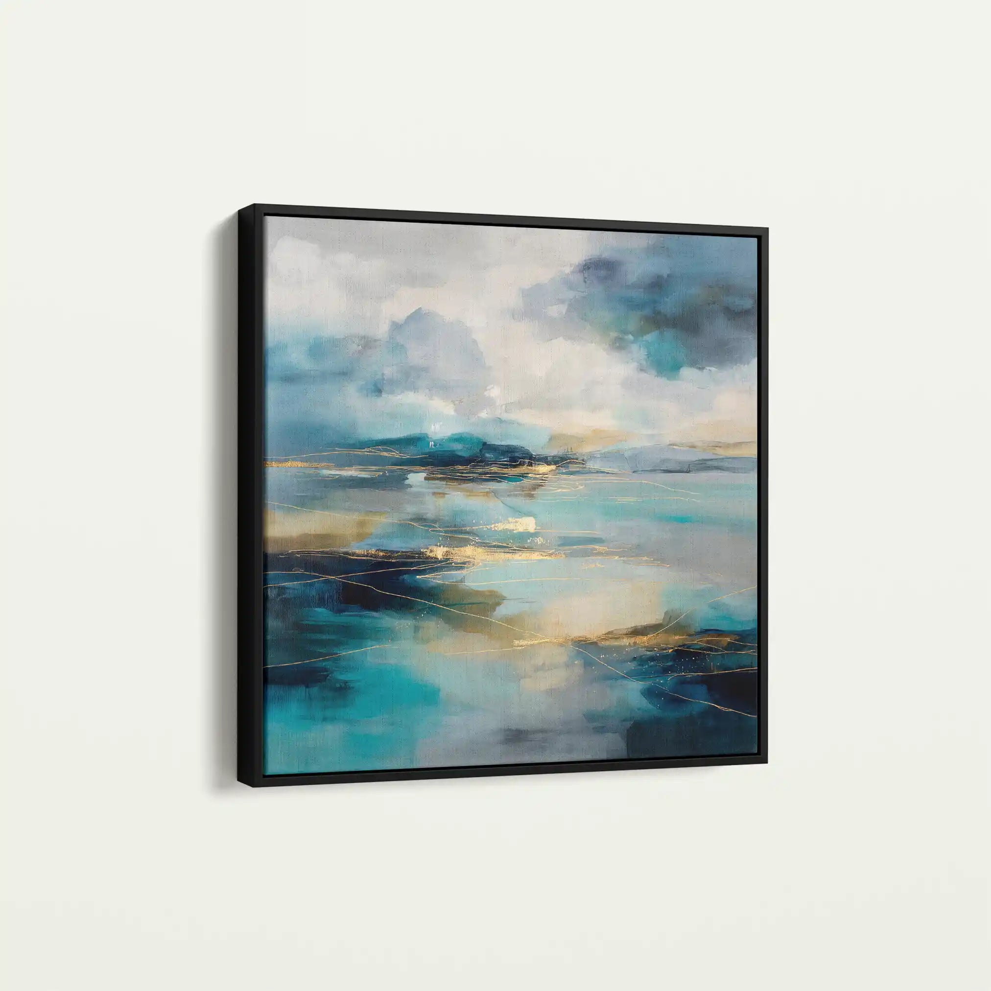Abstract 754 Canvas Art 60 x 60 cm / Stretched on hidden frame