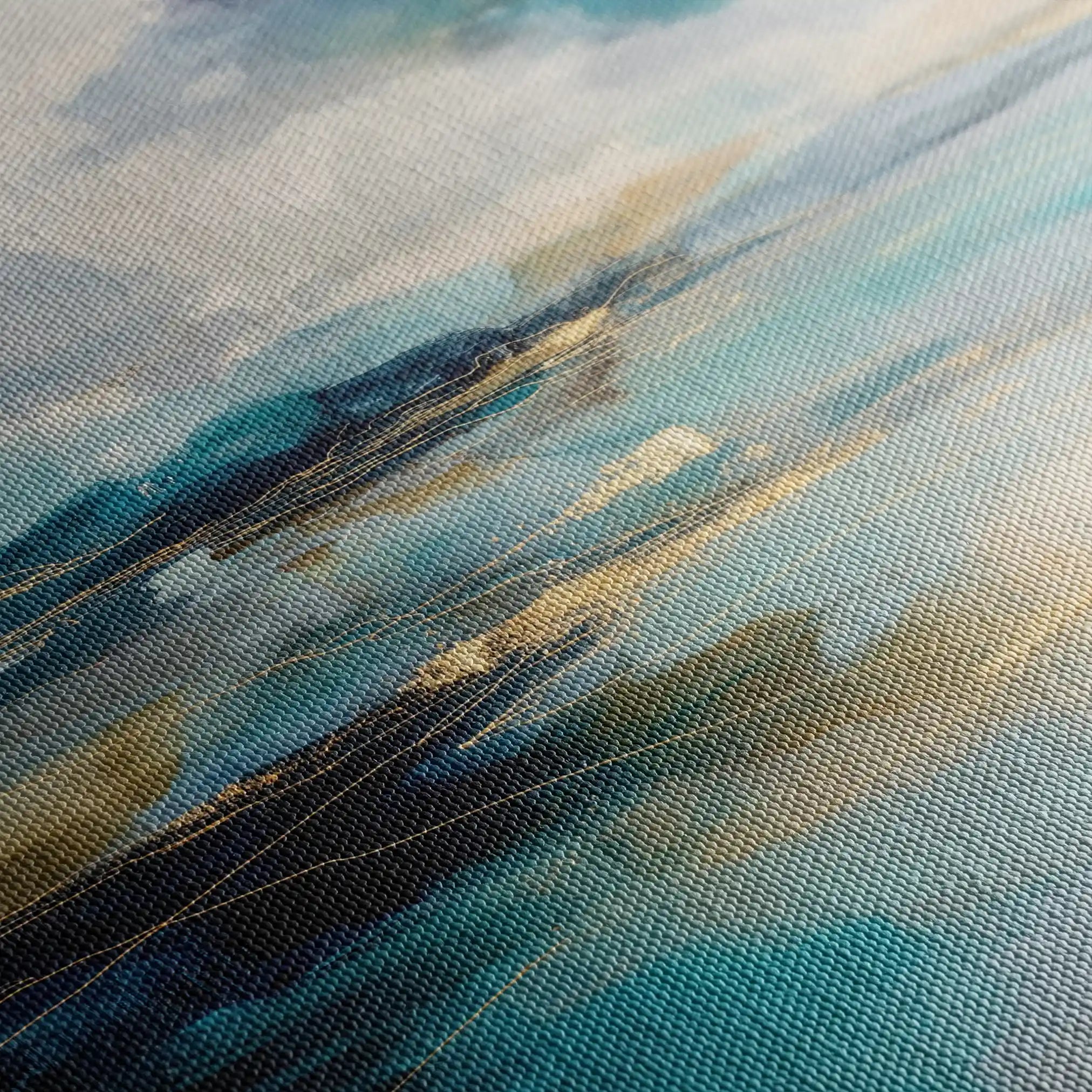 Abstract 754 Canvas Art 60 x 60 cm / Stretched on hidden frame