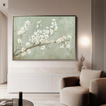 Floral Canvas Wall Art WAD755-F 90 x 60 cm / Stretched on hidden frame