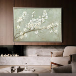 Floral Canvas Wall Art WAD755-F 90 x 60 cm / Stretched on hidden frame
