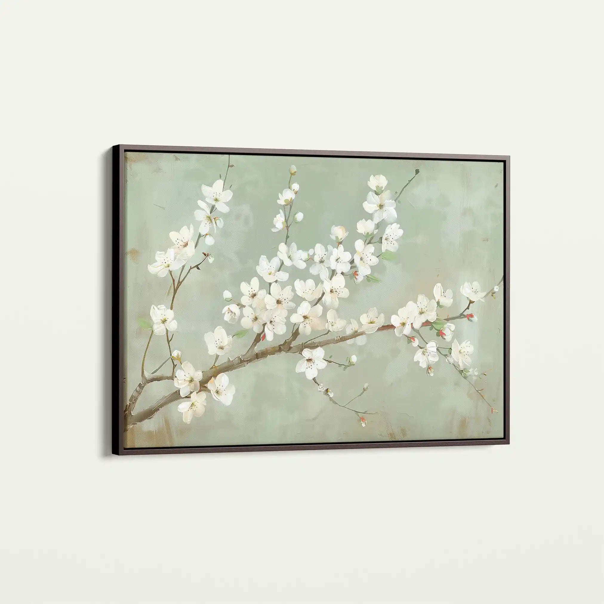 Floral Canvas Wall Art WAD755-F 90 x 60 cm / Stretched on hidden frame