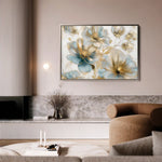Floral Canvas Wall Art WAD757-F 90 x 60 cm / Stretched on hidden frame