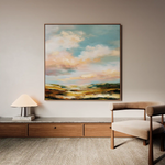 Abstract 758 Canvas Art 60 x 60 cm / Stretched on hidden frame