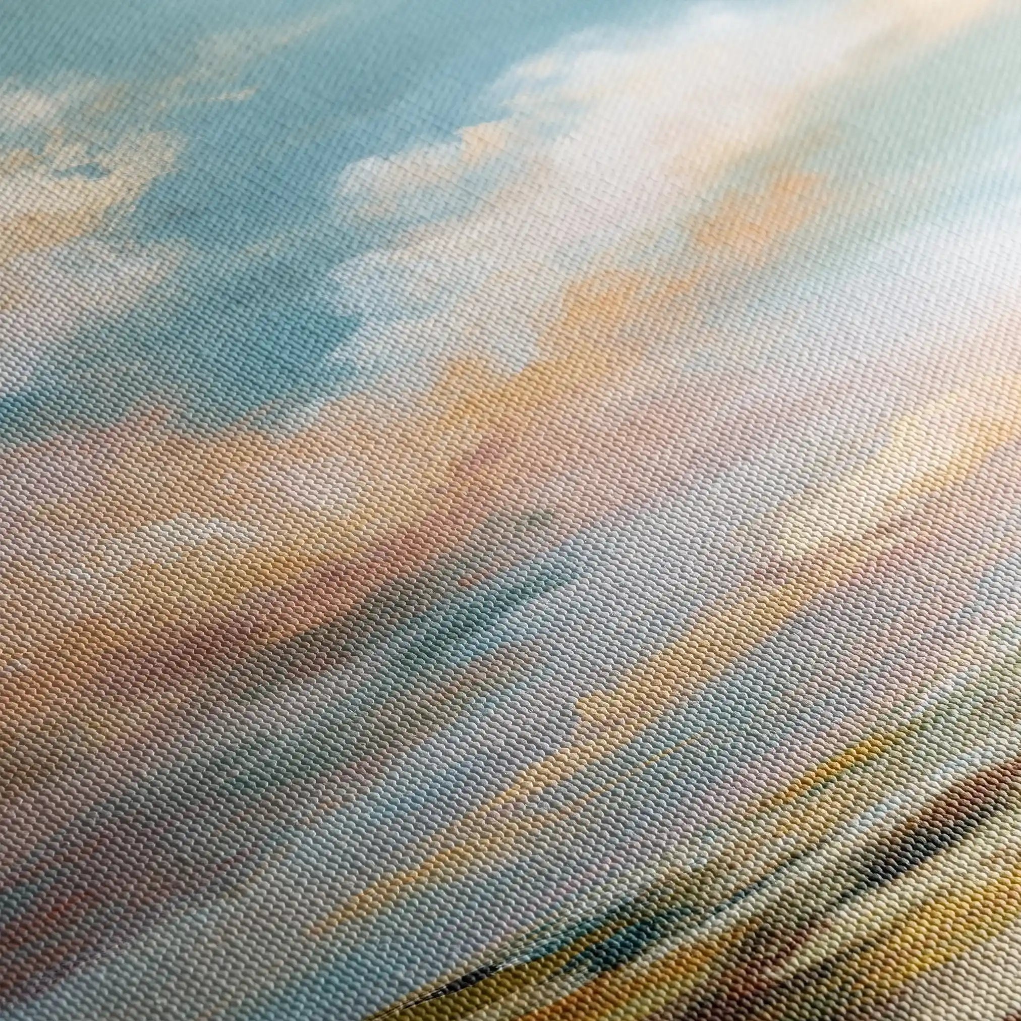 Abstract Canvas Wall Art WAD758-A 80 x 80 cm / Stretched on hidden frame