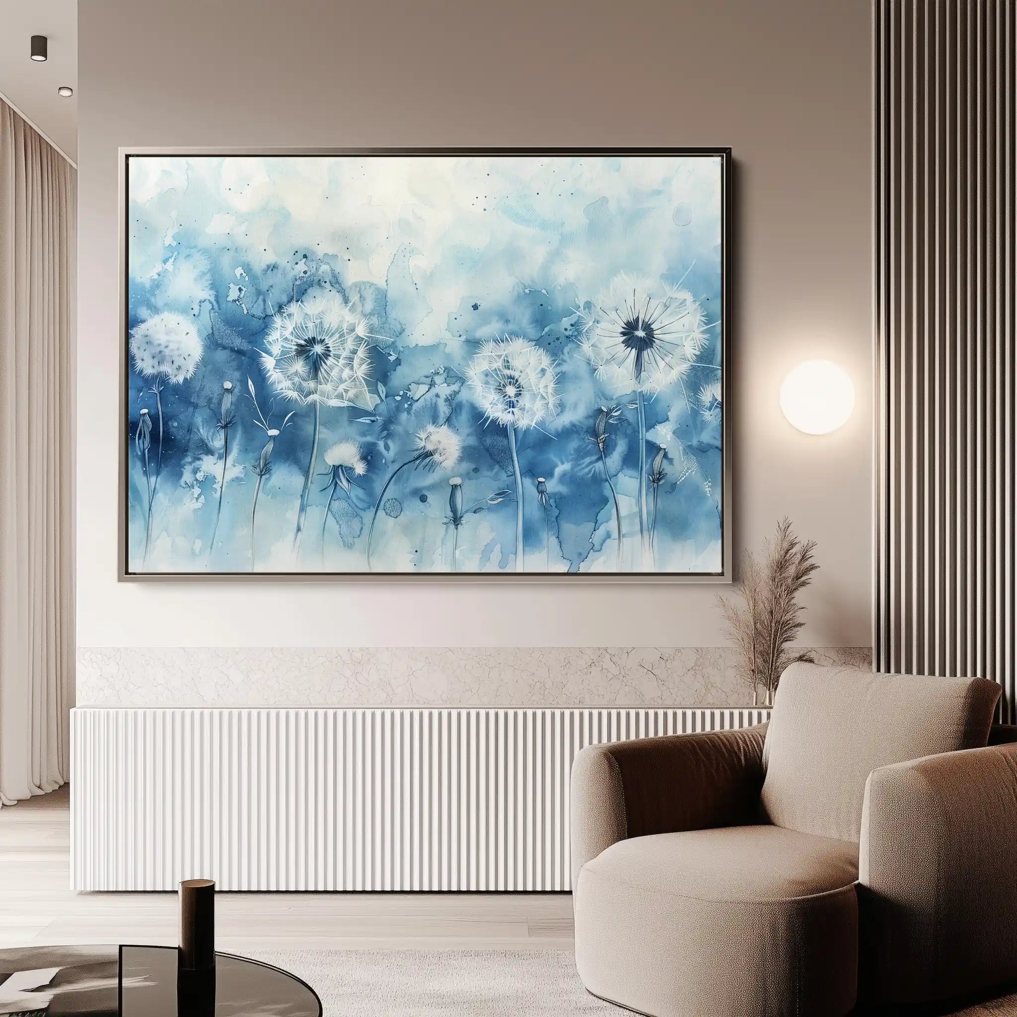 Floral Canvas Wall Art WAD758-F 90 x 60 cm / Stretched on hidden frame
