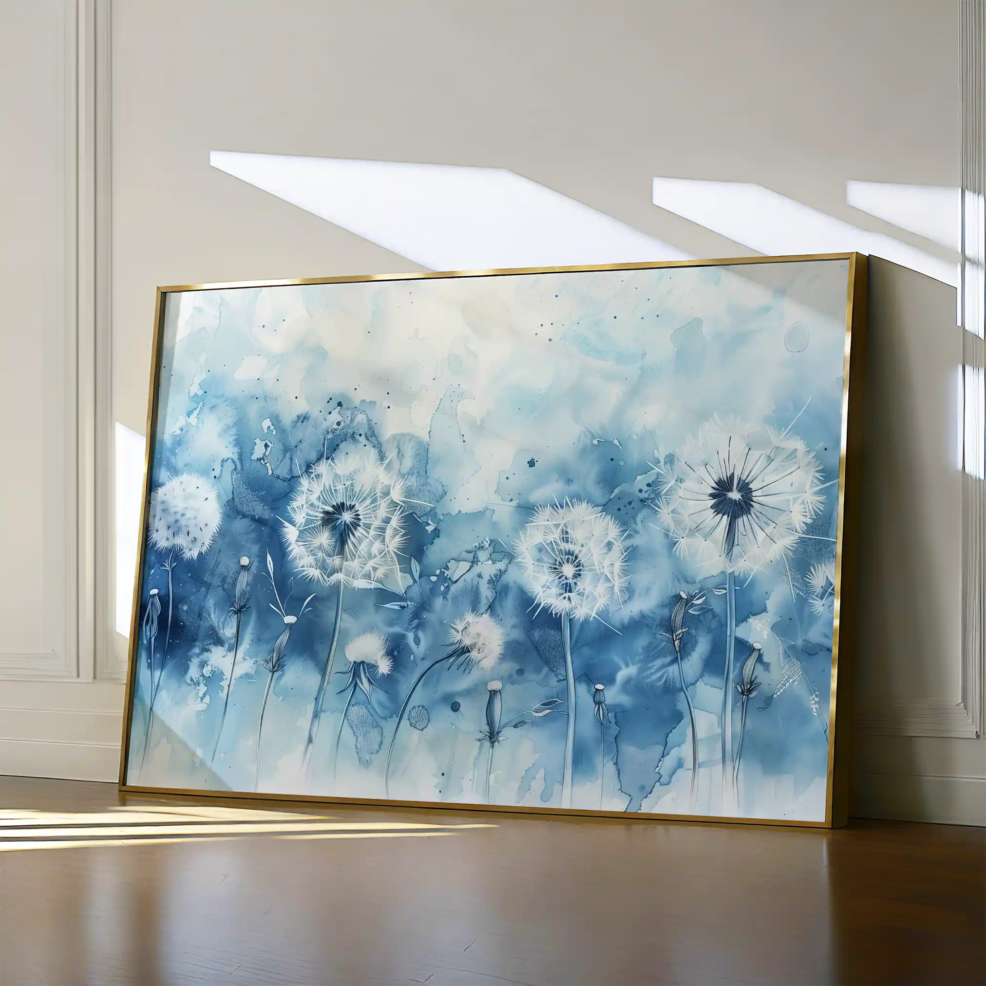 Floral Canvas Wall Art WAD758-F 90 x 60 cm / Stretched on hidden frame