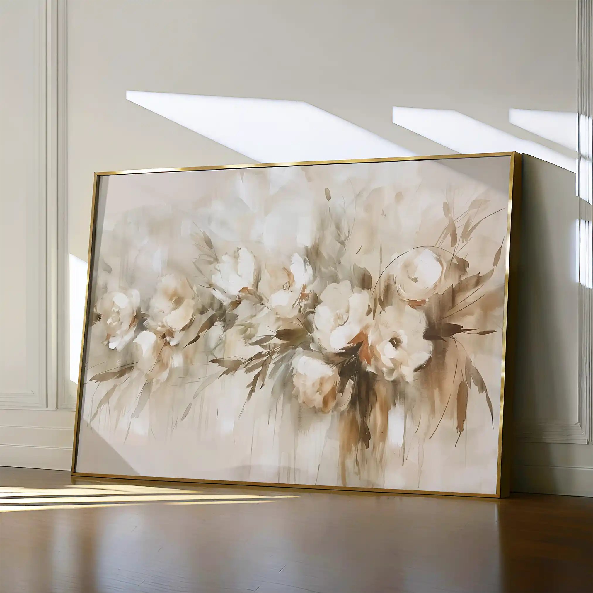 Floral Canvas Wall Art WAD760-F 90 x 60 cm / Stretched on hidden frame