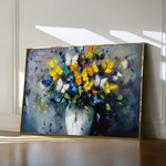 Floral Canvas Wall Art WAD763-F 90 x 60 cm / Stretched on hidden frame