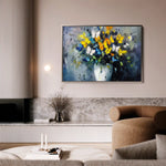 Floral Canvas Wall Art WAD763-F 90 x 60 cm / Stretched on hidden frame