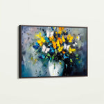 Floral Canvas Wall Art WAD763-F 90 x 60 cm / Stretched on hidden frame