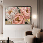 Floral Canvas Wall Art WAD764-F 90 x 60 cm / Stretched on hidden frame