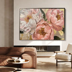 Floral Canvas Wall Art WAD764-F 90 x 60 cm / Stretched on hidden frame