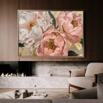 Floral Canvas Wall Art WAD764-F 90 x 60 cm / Stretched on hidden frame