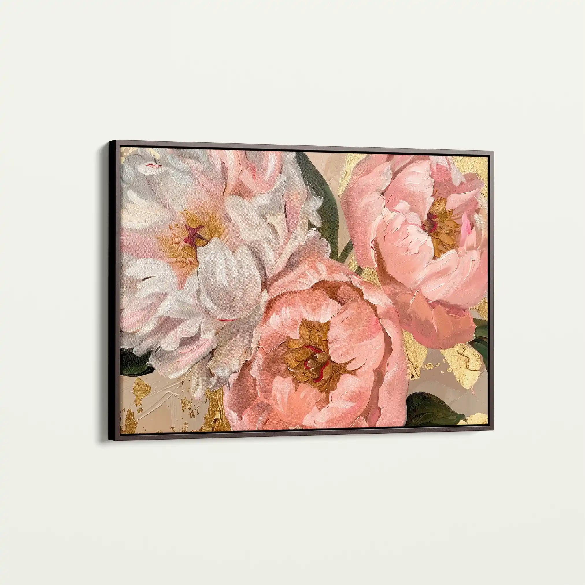 Floral Canvas Wall Art WAD764-F 90 x 60 cm / Stretched on hidden frame