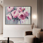 Floral Canvas Wall Art WAD766-F 90 x 60 cm / Stretched on hidden frame