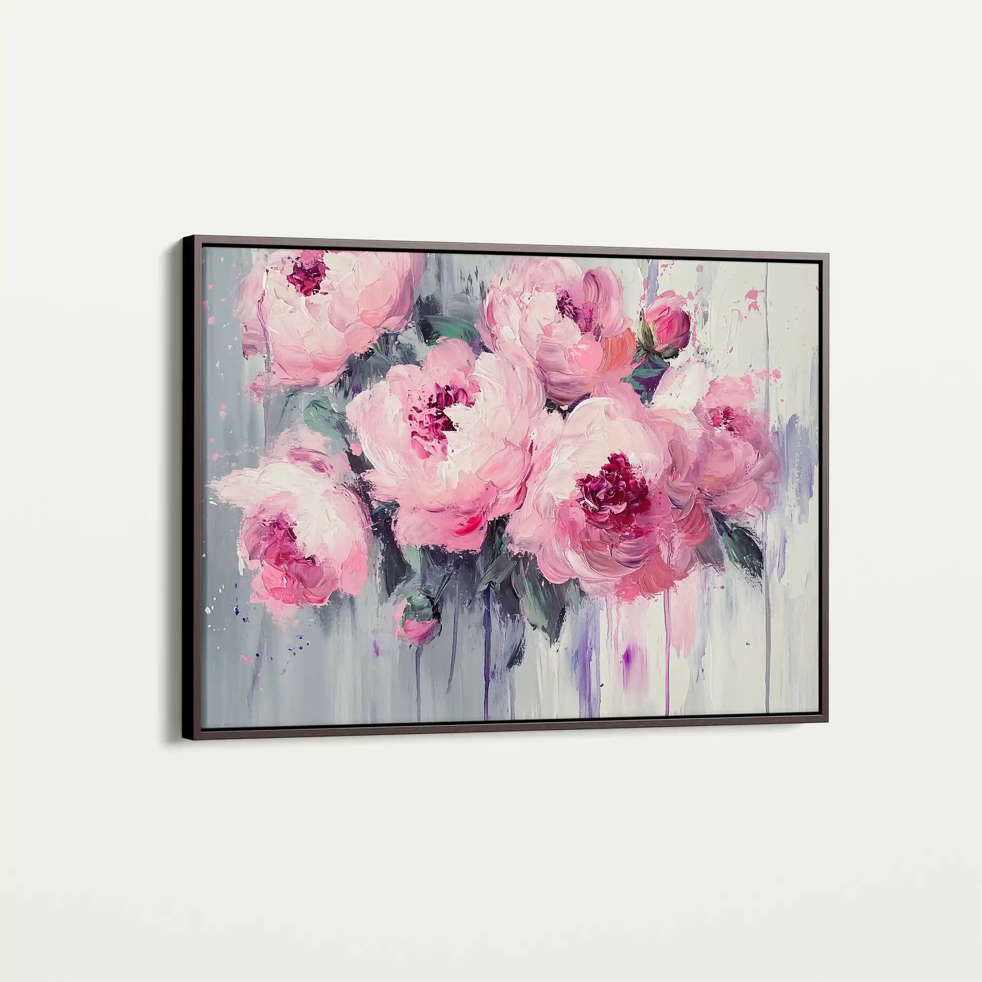 Floral Canvas Wall Art WAD766-F 90 x 60 cm / Stretched on hidden frame