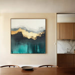 Abstract 767 Canvas Art 60 x 60 cm / Stretched on hidden frame