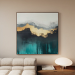 Abstract 767 Canvas Art 60 x 60 cm / Stretched on hidden frame