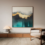 Abstract 767 Canvas Art 60 x 60 cm / Stretched on hidden frame