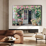 Floral Canvas Wall Art WAD767-F 90 x 60 cm / Stretched on hidden frame