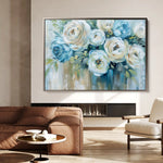Floral Canvas Wall Art WAD769-F 90 x 60 cm / Stretched on hidden frame