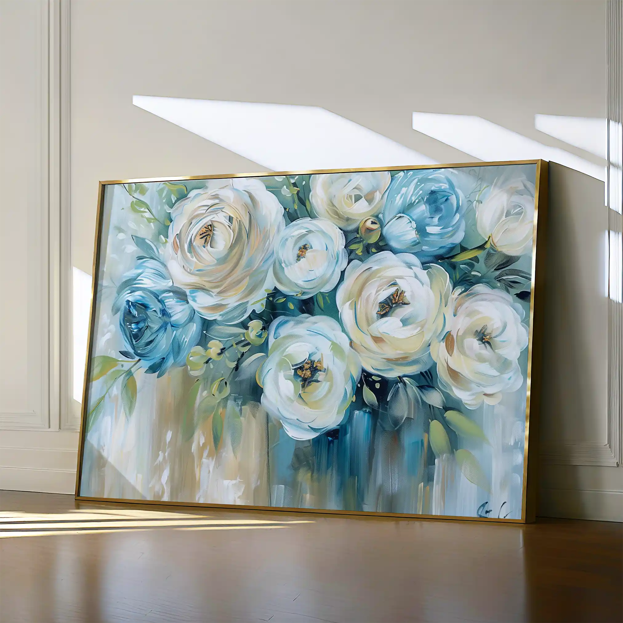 Floral Canvas Wall Art WAD769-F 90 x 60 cm / Stretched on hidden frame