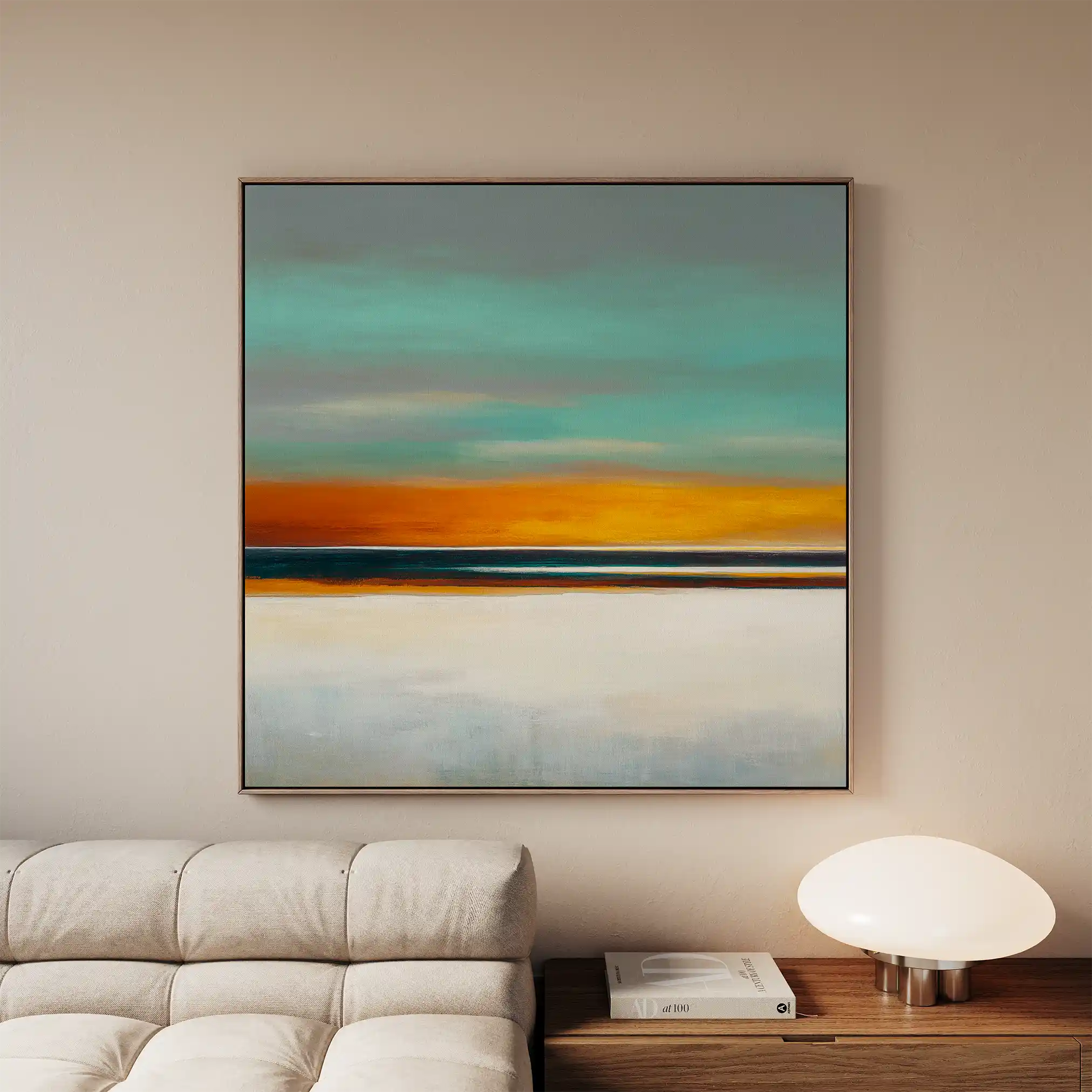 Abstract 771 Canvas Art 60 x 60 cm / Stretched on hidden frame