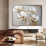Floral Canvas Wall Art WAD772-F 90 x 60 cm / Stretched on hidden frame