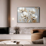 Floral Canvas Wall Art WAD772-F 90 x 60 cm / Stretched on hidden frame