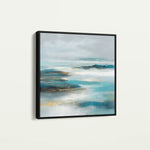 Abstract 773 Canvas Art 60 x 60 cm / Stretched on hidden frame