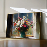 Floral Canvas Wall Art WAD775-F 90 x 60 cm / Stretched on hidden frame