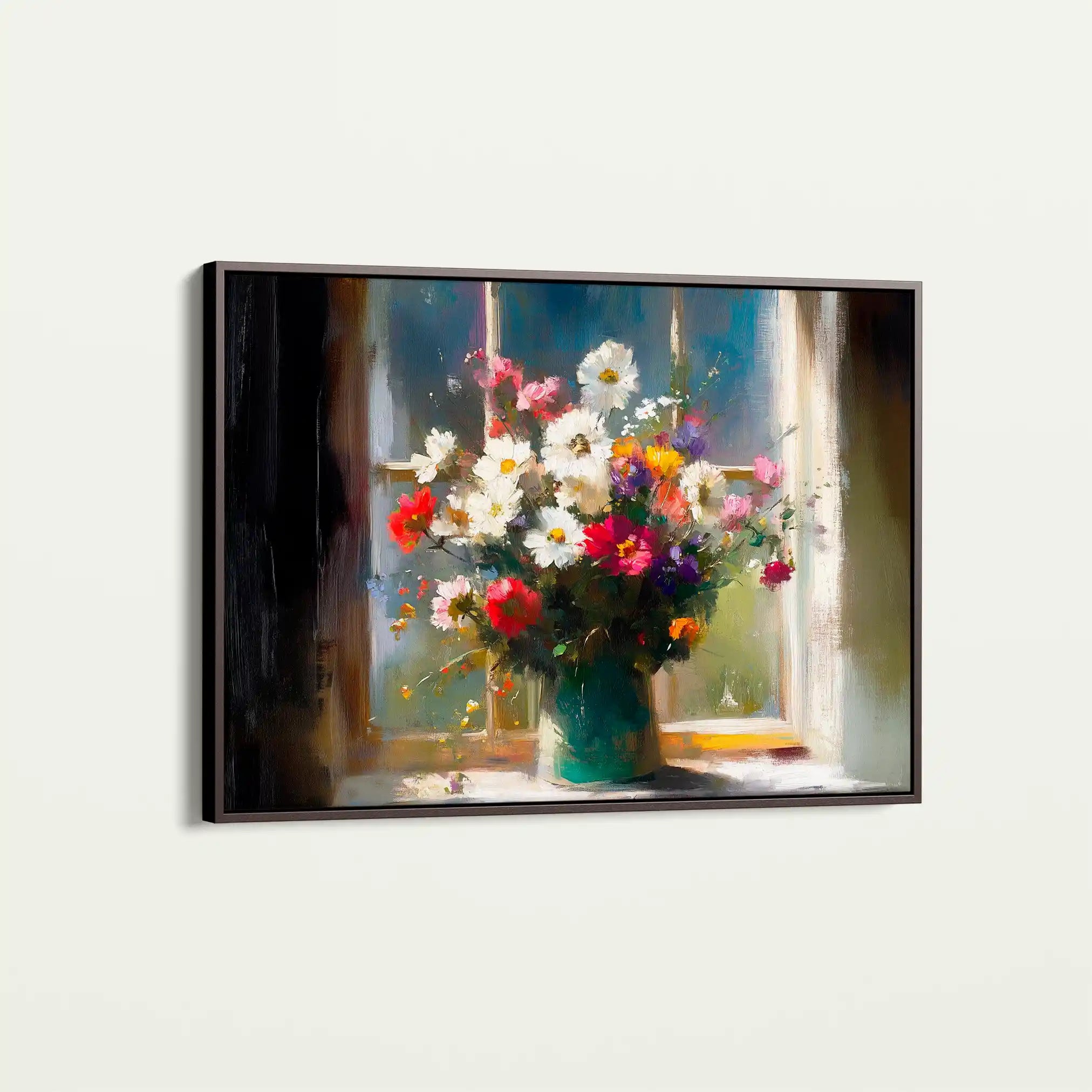 Floral Canvas Wall Art WAD775-F 90 x 60 cm / Stretched on hidden frame