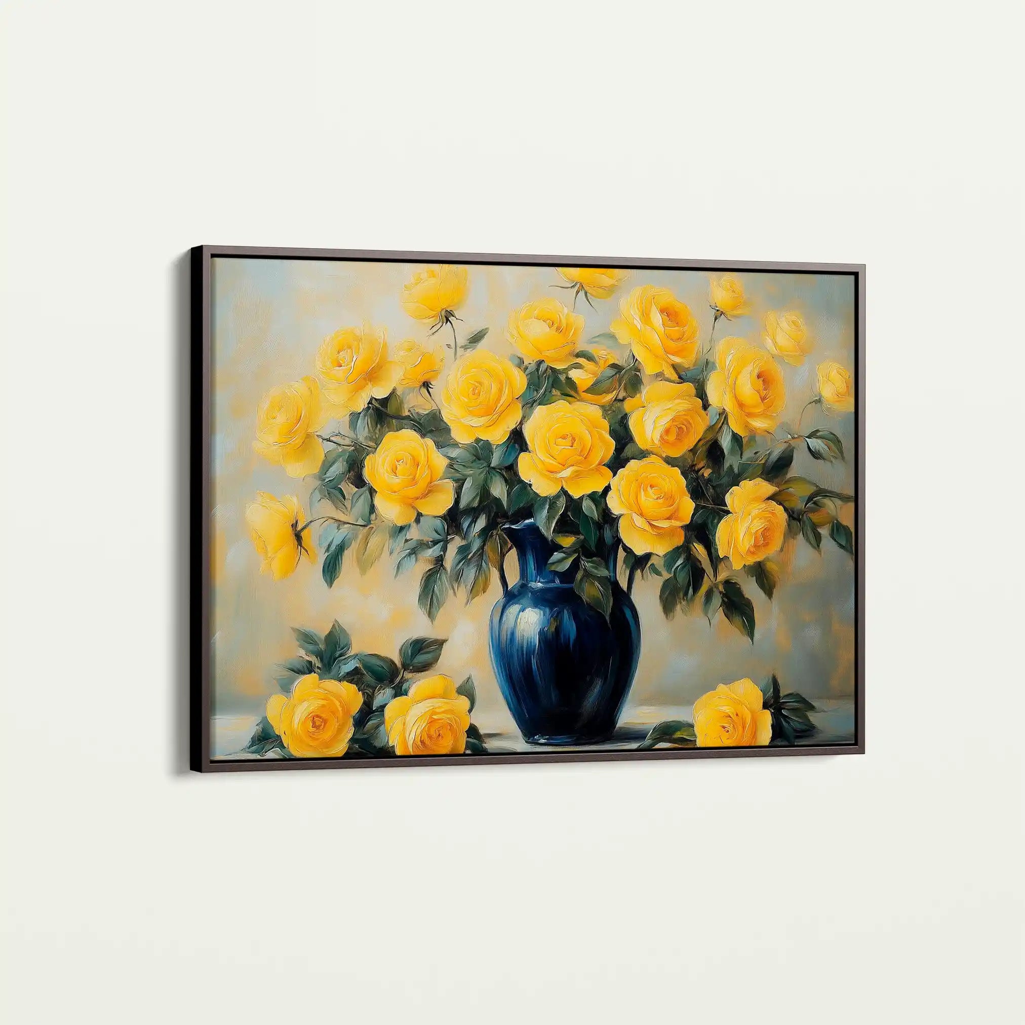 Floral Canvas Wall Art WAD776-F 90 x 60 cm / Stretched on hidden frame