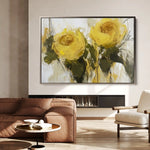 Floral Canvas Wall Art WAD778-F 90 x 60 cm / Stretched on hidden frame