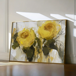 Floral Canvas Wall Art WAD778-F 90 x 60 cm / Stretched on hidden frame