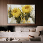 Floral Canvas Wall Art WAD778-F 90 x 60 cm / Stretched on hidden frame