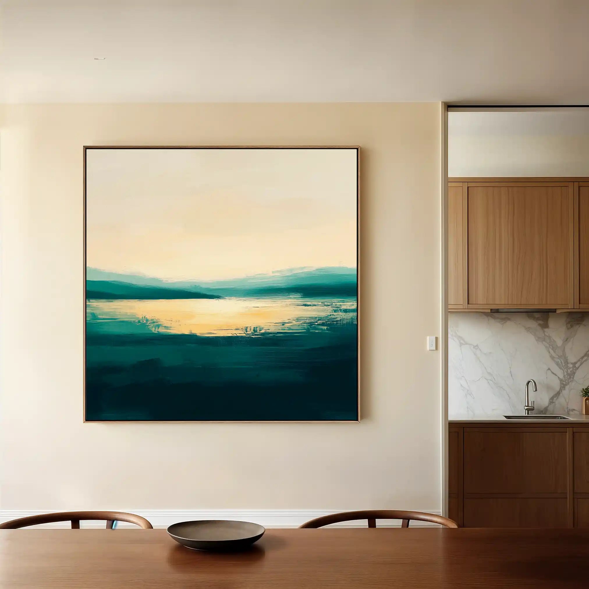 Abstract 779 Canvas Art 60 x 60 cm / Stretched on hidden frame