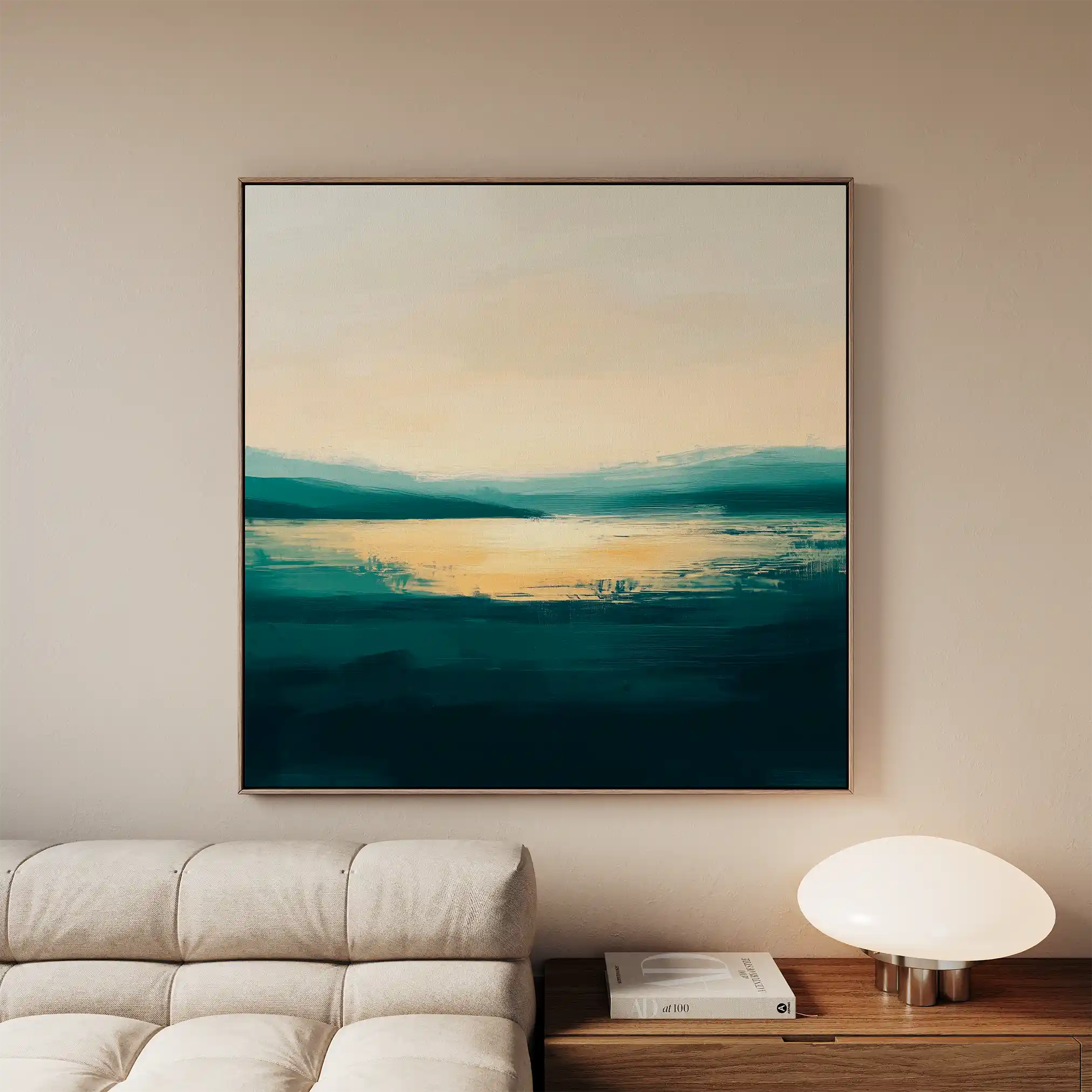 Abstract 779 Canvas Art 60 x 60 cm / Stretched on hidden frame