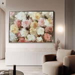 Floral Canvas Wall Art WAD779-F 90 x 60 cm / Stretched on hidden frame