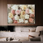 Floral Canvas Wall Art WAD779-F 90 x 60 cm / Stretched on hidden frame