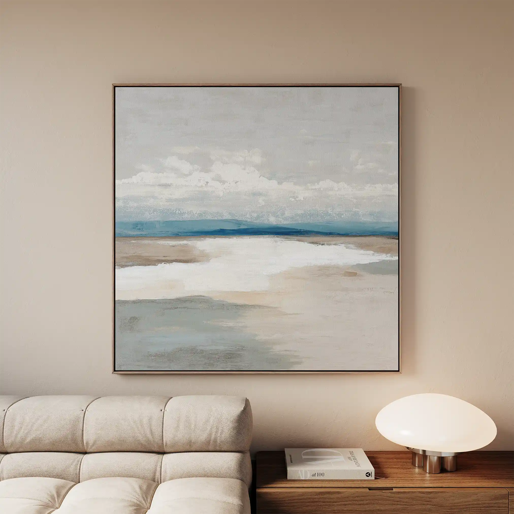 Abstract 780 Canvas Art 60 x 60 cm / Stretched on hidden frame