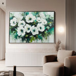 Floral Canvas Wall Art WAD780-F 90 x 60 cm / Stretched on hidden frame